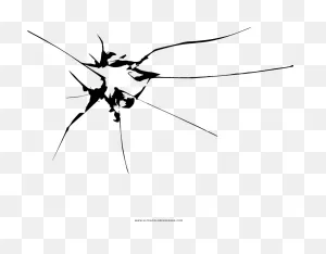 Glass Crack Png For Kids - Illustration Clipart - Full Size ClipartFlare.com 