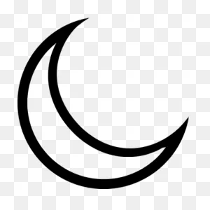 Black Crescent Moon Png Image - Transparent Crescent Moon Png ClipartFlare.com 