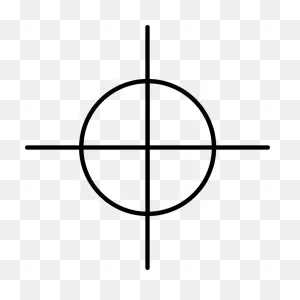 Crosshair Logo - ClipartFlare