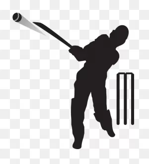 Cricket Sports Batsman - Free Vector Graphic On ClipartFlare
