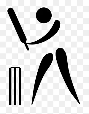 Olympic Sports Cricket Pictogram Clip Art (111241) Free PNG-WebP ClipartFlare.com 