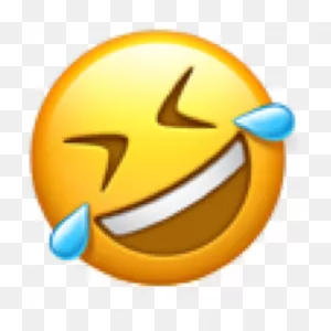 Iphone Emoji Laughing Crying Freetoedit - Emoji Tears Of Joy Small ClipartFlare.com 