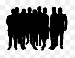 Crowd Clipart Silhouette, Crowd . ClipartFlare.com | Silhouette, Silhouette Png ClipartFlare.com 