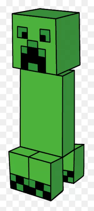 How To Draw Minecraft Creeper - Drawing Clipart - Full Size ClipartFlare.com 