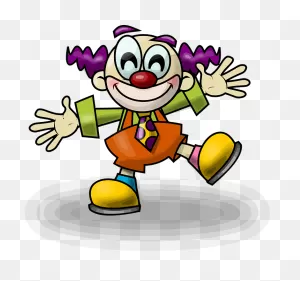Clown Crazy Happy - Free Vector Graphic On ClipartFlare