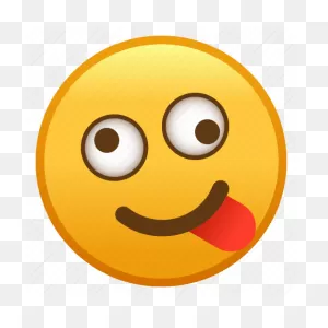 Crazy, Emoji, Emoticon, Face, Smiley, Zany Icon - Download On ClipartFlare.com 