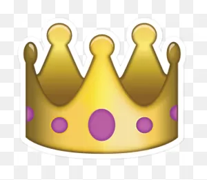 Download Hd Crown King Cute Fab - Emoji De Una Corona Transparent ClipartFlare.com 