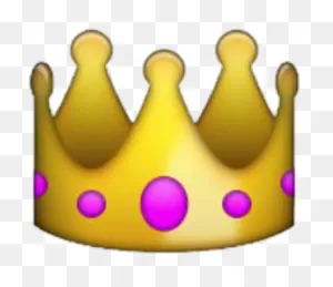 Queen Freetoedit Korona Iphone Emojis - Crown Emoji - (612X529 ClipartFlare.com 