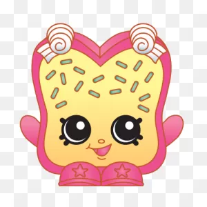 Shopkins #1-098 - Fairy Crumbs - A Common Shopkin
