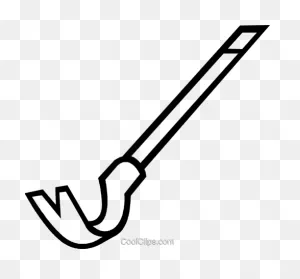 Crowbar Royalty Free Vector Clip Art Illustration -Vc048629 ClipartFlare.com 