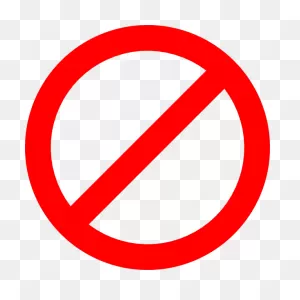 Free Cross Out Sign Transparent, Download Free Cross Out Sign ClipartFlare.com 