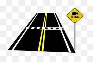 Road Crossing Crosswalk - Free Vector Graphic On ClipartFlare
