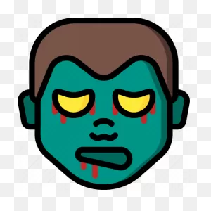 Creepy, Emojis, Halloween, Scary, Spooky, Zombie Icon - Download ClipartFlare.com 