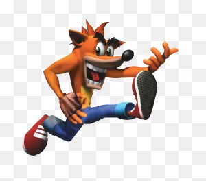 Crash Bandicoot Scratching His Head By Transparentjiggly64 On ClipartFlare.com 