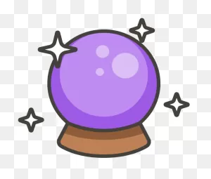 Transparent Clipart Crystal Ball - Png Download - Large Size Png ClipartFlare.com 