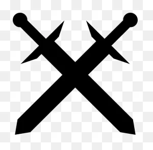 Crossed Sword Clipart - Clipart Suggest