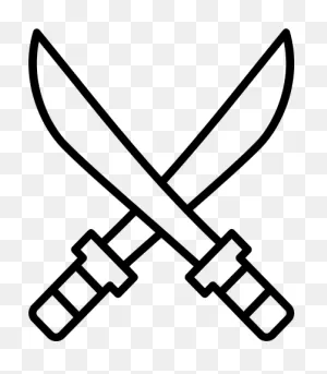 Crossed Swords Rubber Stamp - Post Office Clipart Black And White ClipartFlare.com 