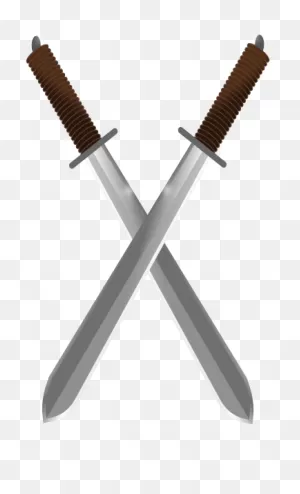 Download Sword Clipart Transparent Background - Crossed Swords ClipartFlare.com 
