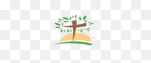 Religious Tree Cross Logo | ClipartFlare