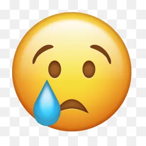 Crying Emoji [Download Iphone Emojis] | Emoji Island