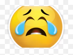 Crying Emoji Clipart Crying Face - Emoji Sad Clipart Png ClipartFlare.com 