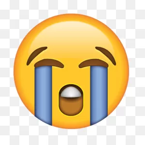 Download Loudly Crying Face Emoji | Emoji Island