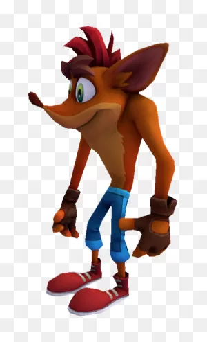Crash Bandicoot Standing By Transparentjiggly64 On 