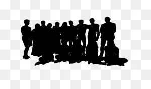 Crowd Silhouette Png | Png All