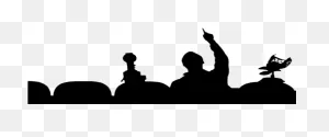 Free Clipart Crowd Silhouette - Mystery Science Theater 3000 Phone ClipartFlare.com 