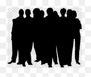 People Social Group Text Crowd Silhouette Clipart - People, Social ClipartFlare.com 