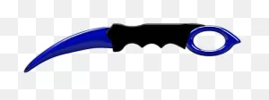 Karambit Knife Cs - Png Karambit Csgo Clipart - Full Size Clipart ClipartFlare.com 