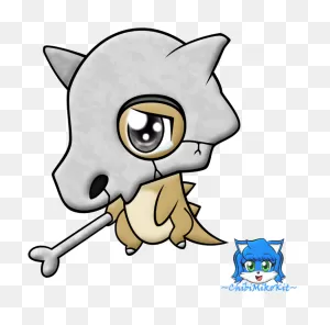 Pokemon Chibi Cubone Clipart - Full Size Clipart (#1598145 ClipartFlare.com 
