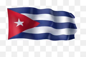 Waving Flag Of Cuba