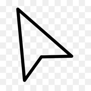 Arrow, Click, Cursor, Finger, Mouse Icon - White Cursor Icon Png ClipartFlare.com 