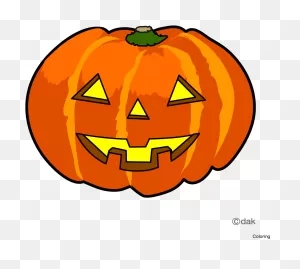 Cute Pumpkin Clipart - Creepy Pumpkin Clip Art - Png Download ClipartFlare.com 