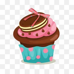 Cupcake Chocolate Cake Clip Art - Chocolate Cupcakes Png Download ClipartFlare.com 