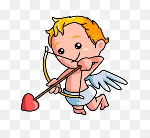 Valentine Cupid Clipart - ClipartFlare