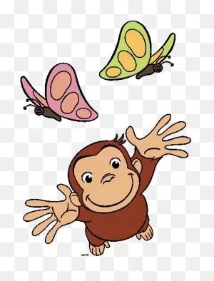 Curious George Clipart - Cartoon Characters Images - The Man In ClipartFlare.com 