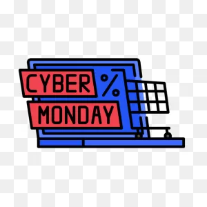 Cyber Monday - Free Commerce And Shopping Icons
