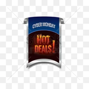 Cyber Monday Hot Deals Vector Image - 1606818 | Stockunlimited