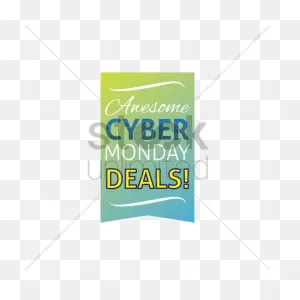 Cyber Monday Sale Sticker Vector Image - 1606001 | Stockunlimited