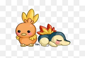 Torchic And Cyndaquil By Amphany On 