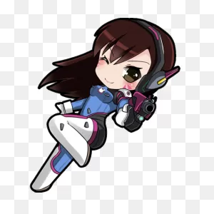 Chibi D.va | Chibi Overwatch, Chibi, D.va Overwatch