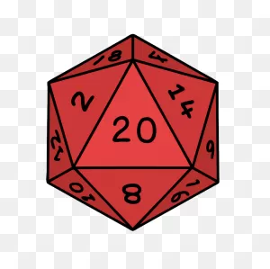 D20 Clipart Transparent - ClipartFlare