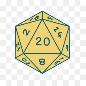 D20 Clipart Transparent Png 1 - ClipartFlare