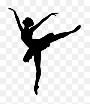 Mambo Dance Clipart Png Ballerina Ballet Dance Free - Silueta ClipartFlare.com 