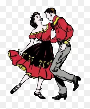 Square Dancers | Square Dancers, Square Dancing, Dance Poster