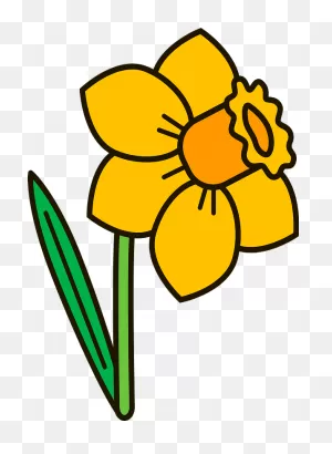 Daffodil - Free Nature Icons