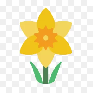Free Daffodil Outline, Download Free Daffodil Outline Png Images ClipartFlare.com 