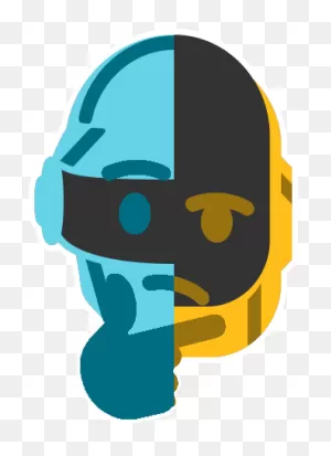 Daft Punk Thinking - Illustration - (512X512) Png Clipart Download